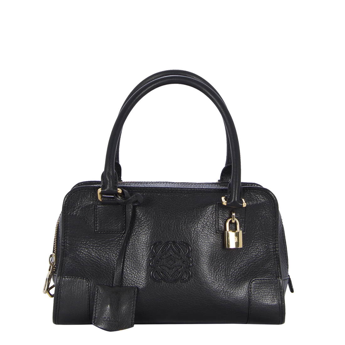 Loewe Amazona 28 Negro - Tienda de Bolsos de online