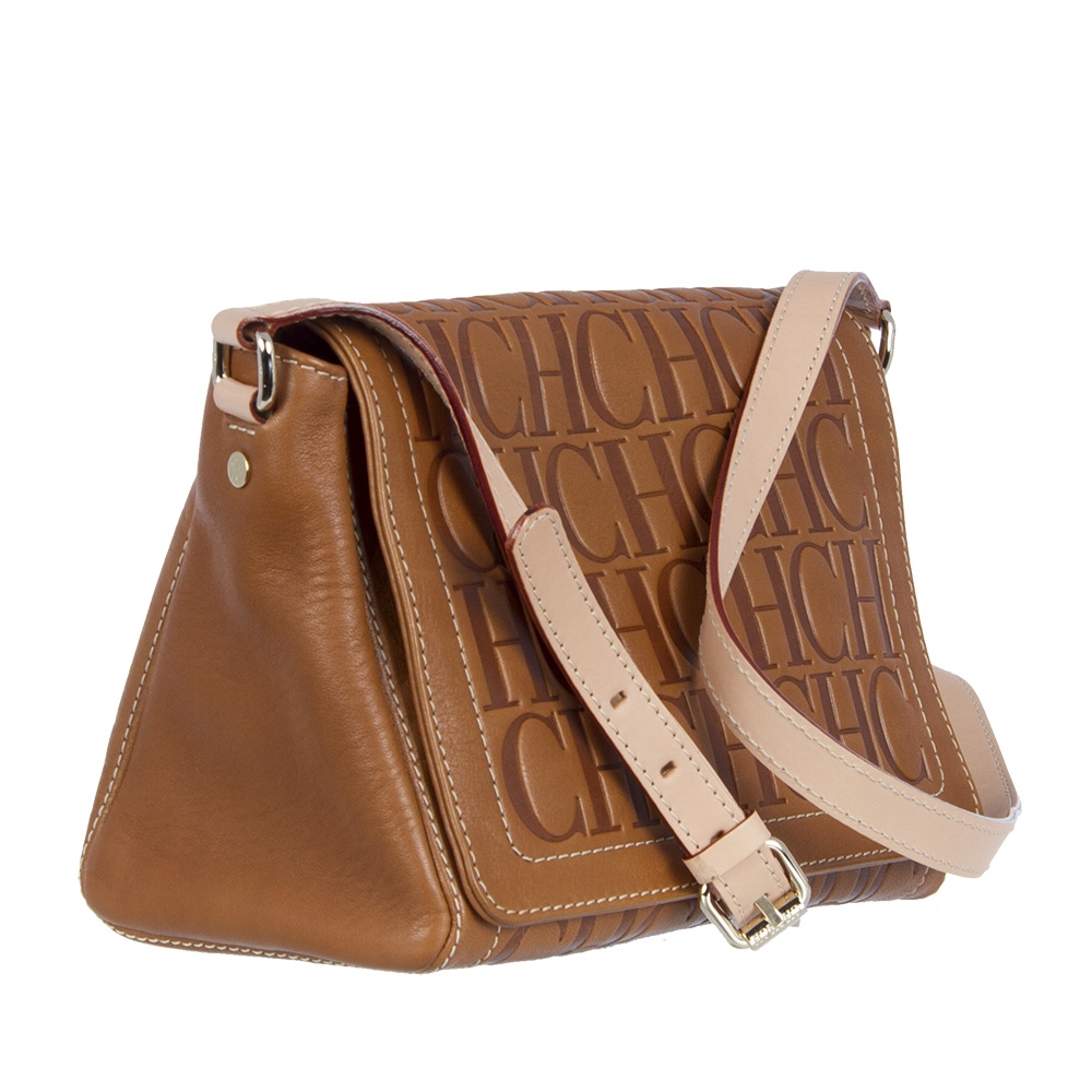 Carolina Herrera Bandolera Camel Tienda de Bolsos de Marca online