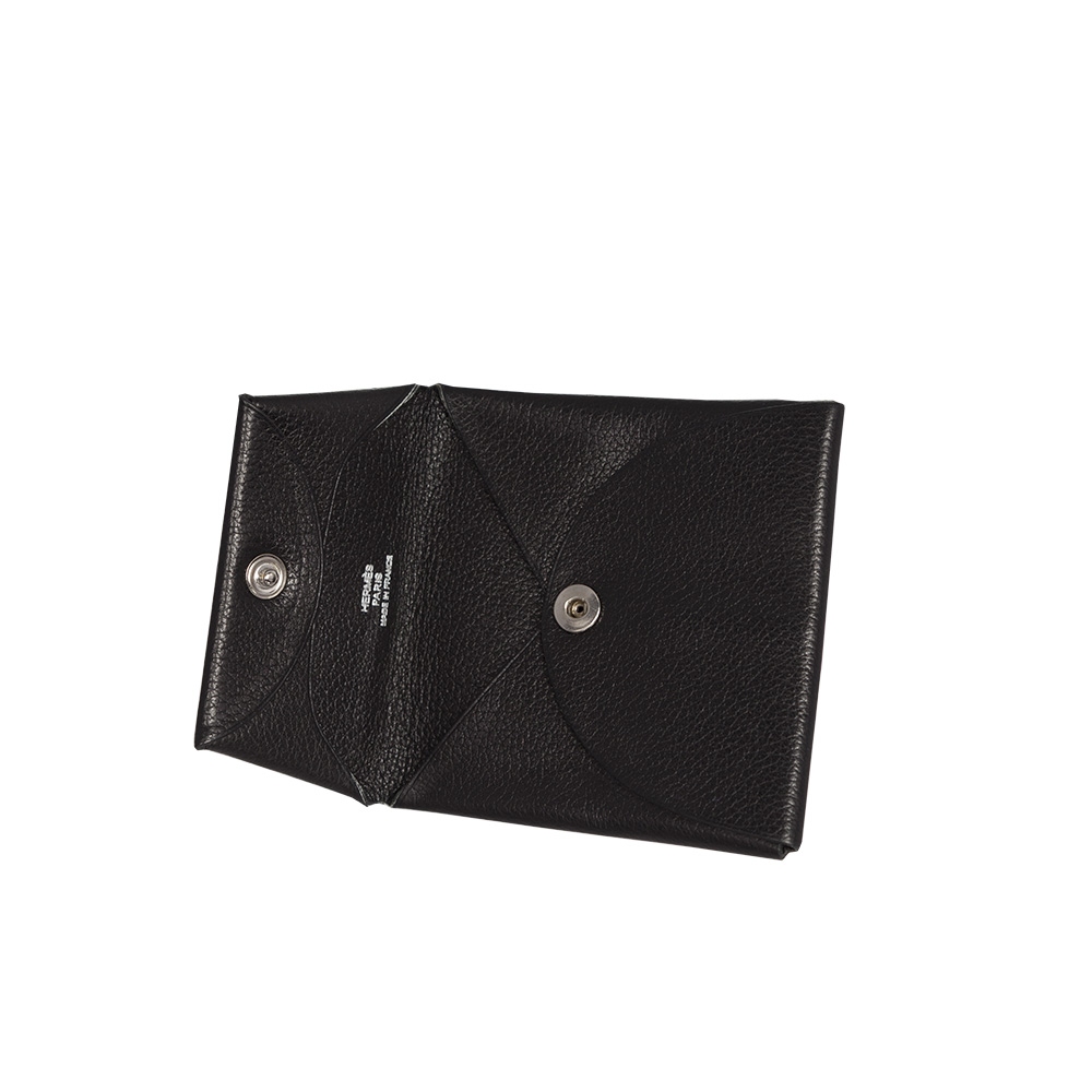 Hermes Monedero Bastia Negro Tienda de Bolsos de Marca online