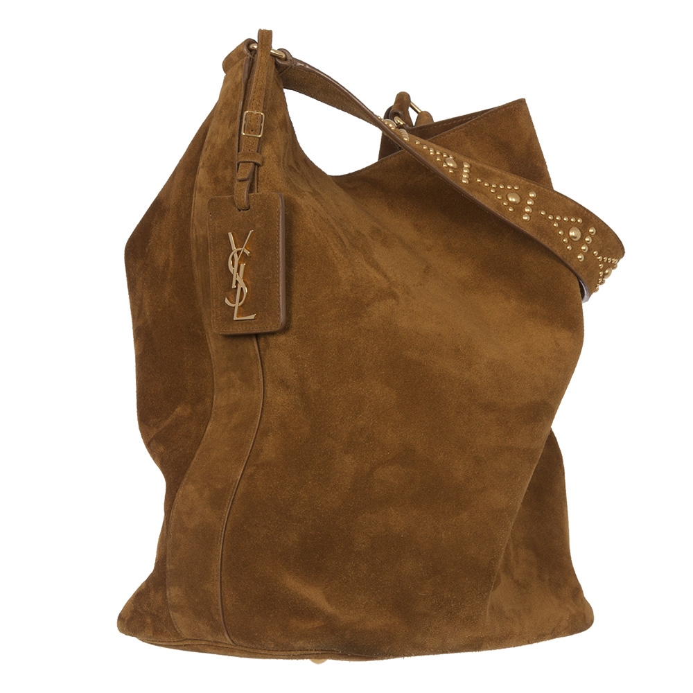 Saint Laurent Bolso Ante Marron Tienda de Bolsos de Marca online