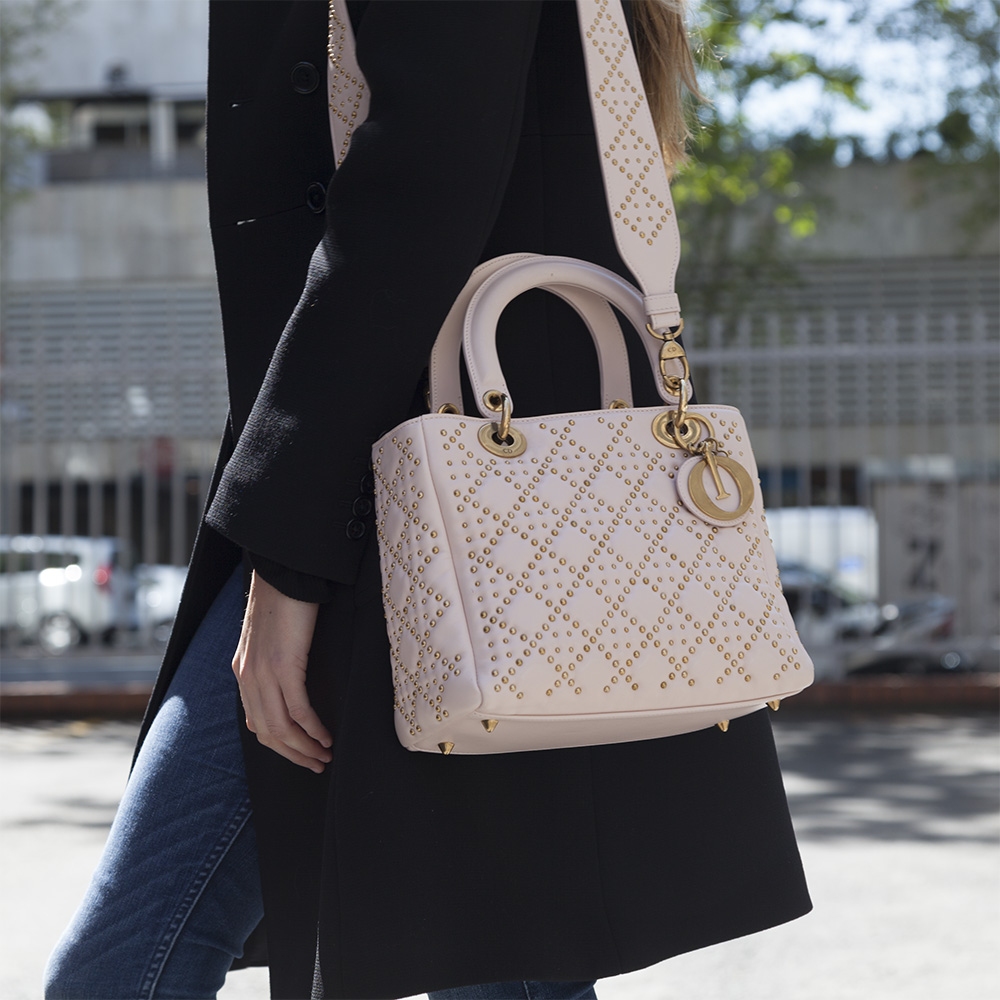 Bolso Dior Bolso Lady Dior Supple Studded Tienda de Bolsos de Marca online