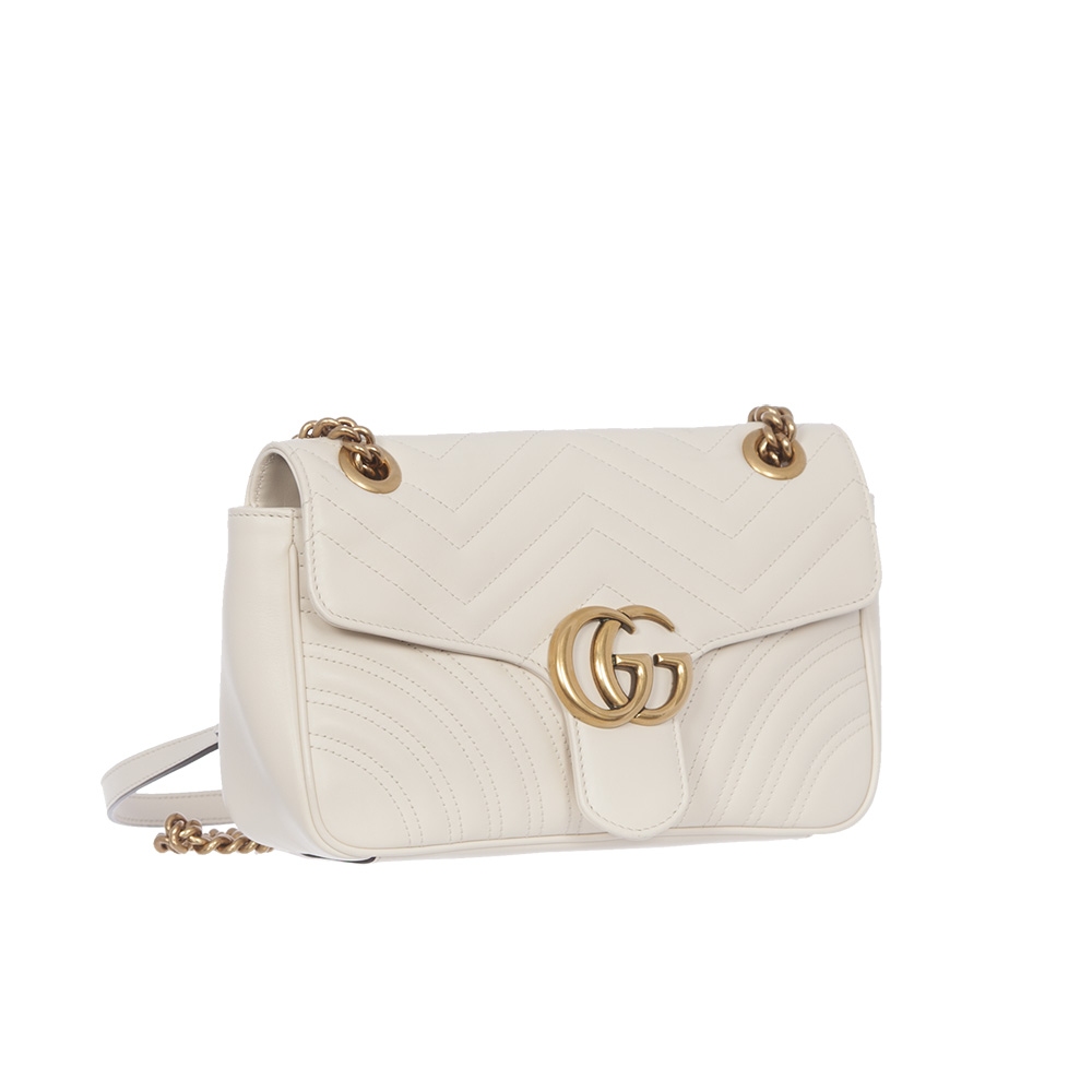 Bolso Gg Marmont Blanco Peque O - Tienda de Bolsos de Marca online