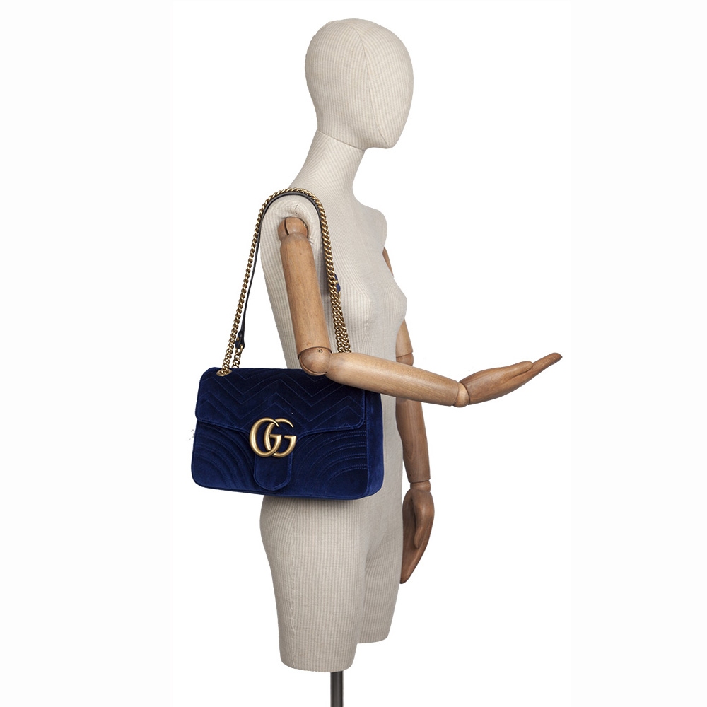 Bolso sales gucci terciopelo