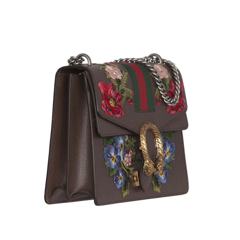 Bolsa gucci flores cheap
