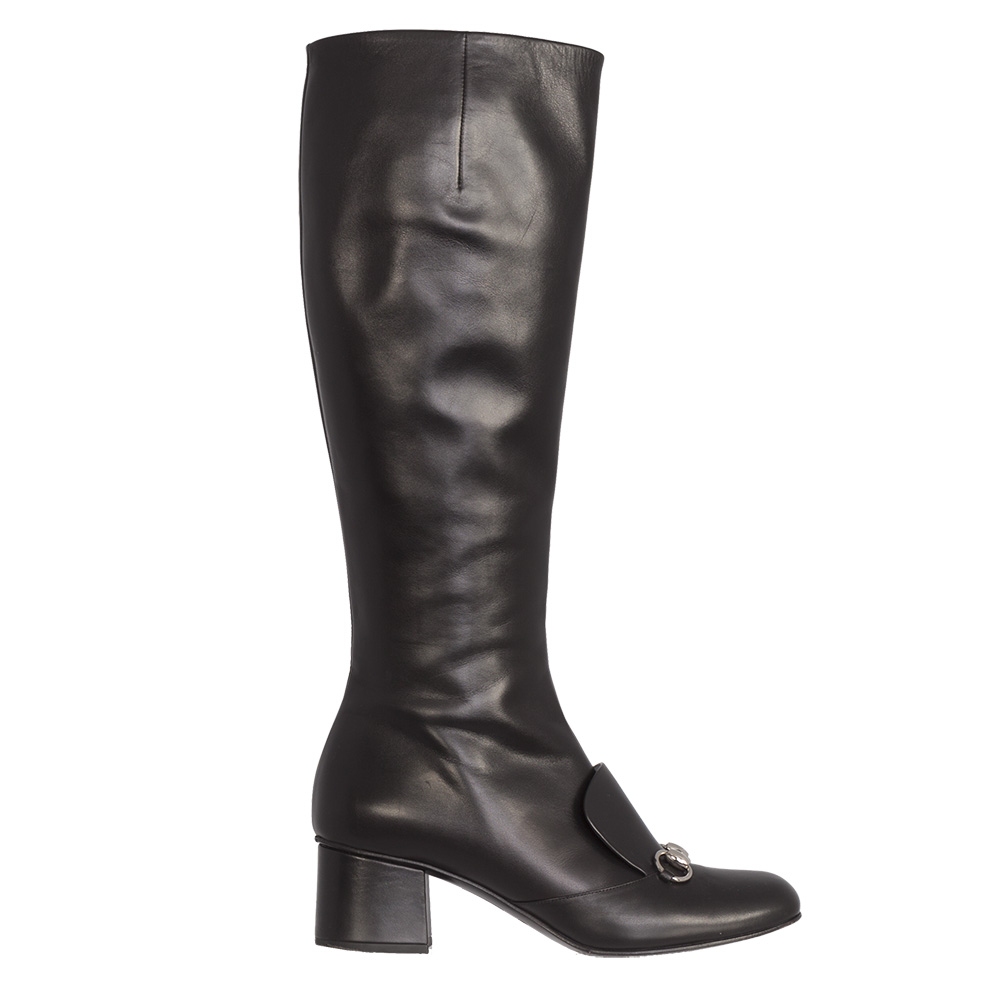 Botas gucci negras deals
