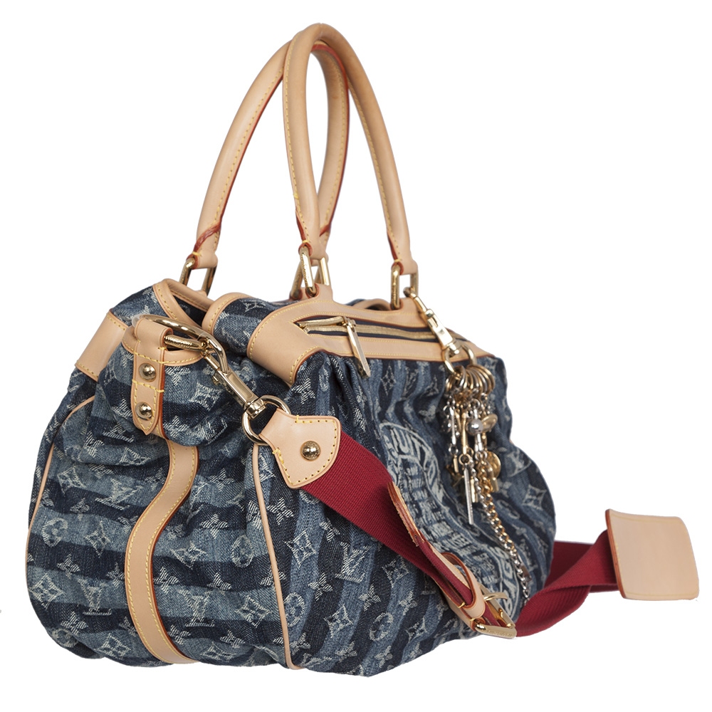 Las mejores ofertas en Bolso Exterior Denim Louis Vuitton Bolsas y