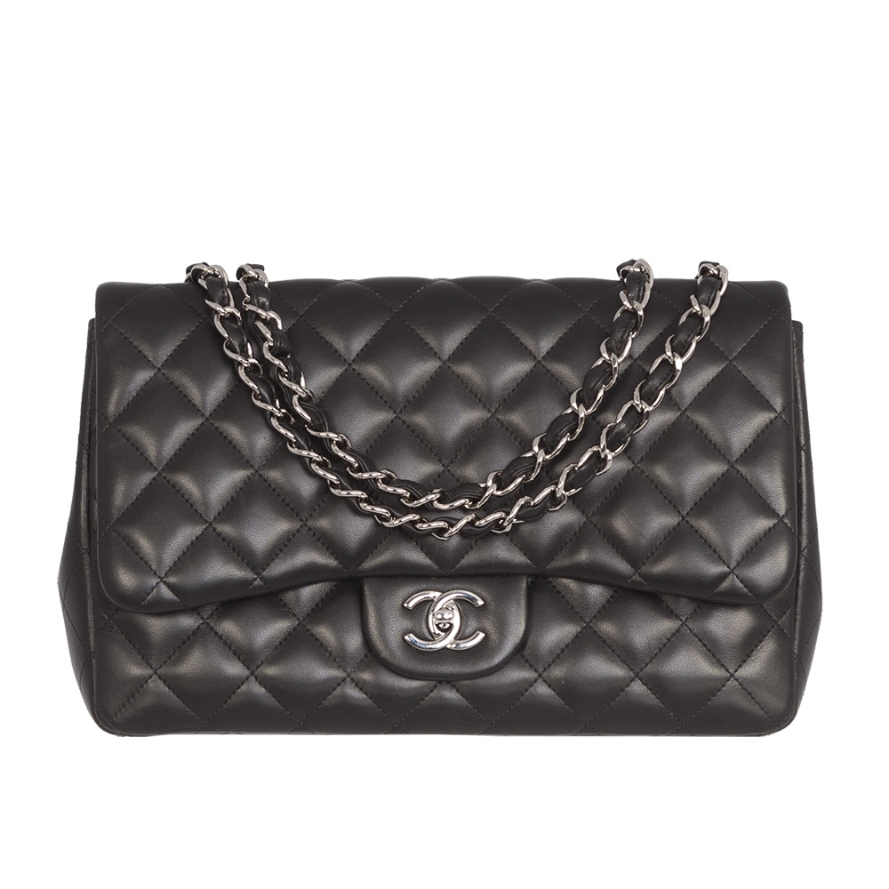 occidental Posdata Baya Chanel 2 55 Jumbo Matelasse Negro - Tienda de Bolsos de Marca online