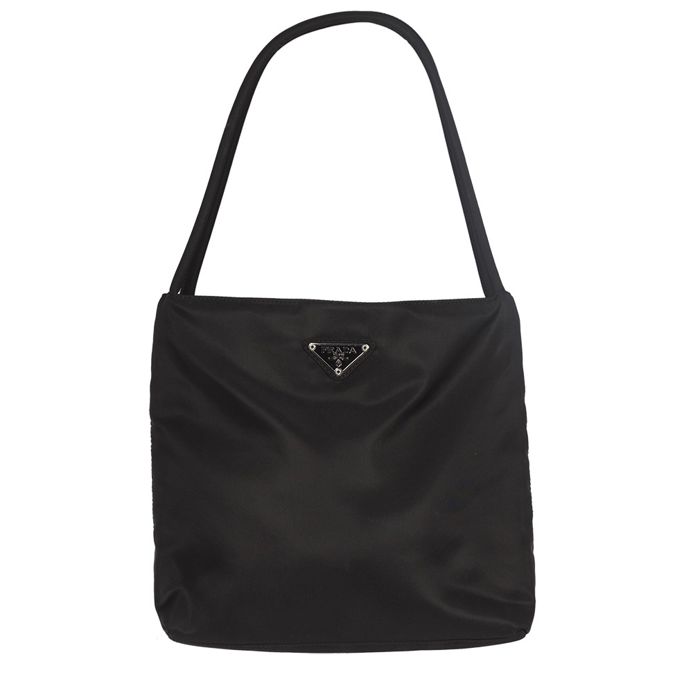 Prada Bolso Pochette Nylon Negro Tienda de Bolsos de Marca online