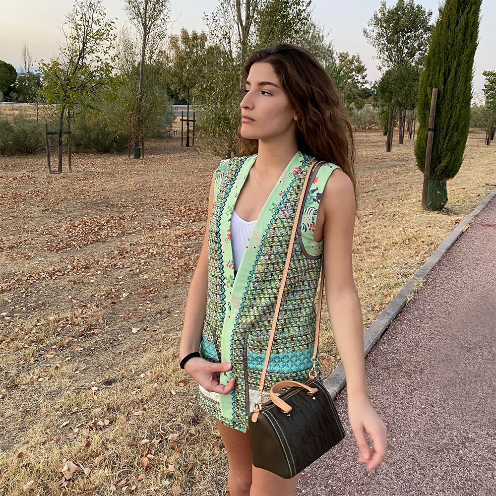 Bolso Ch Bolso Andy Mini Verde Oliva - Tienda de Bolsos de Marca online