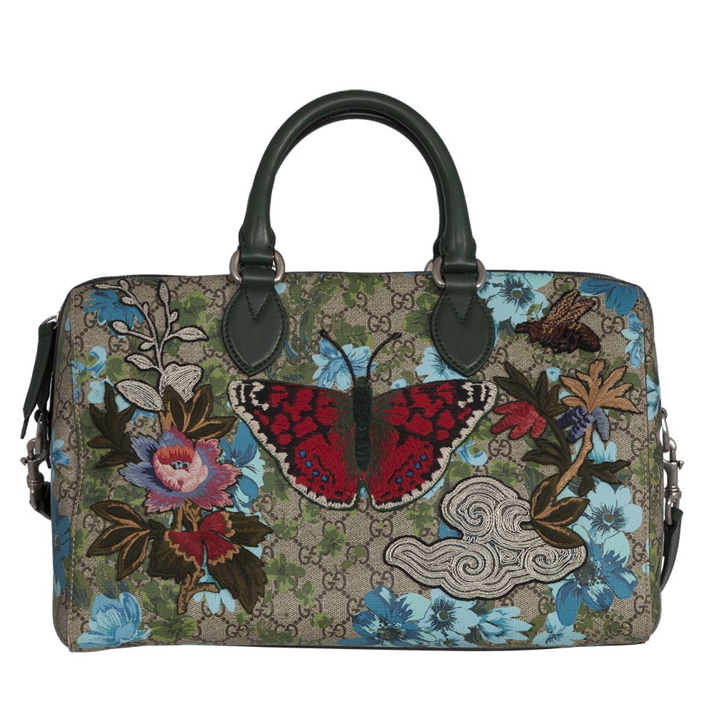 Bolso Gucci Bolso Boston Joy Bordado Butterfly - Tienda de Bolsos Marca