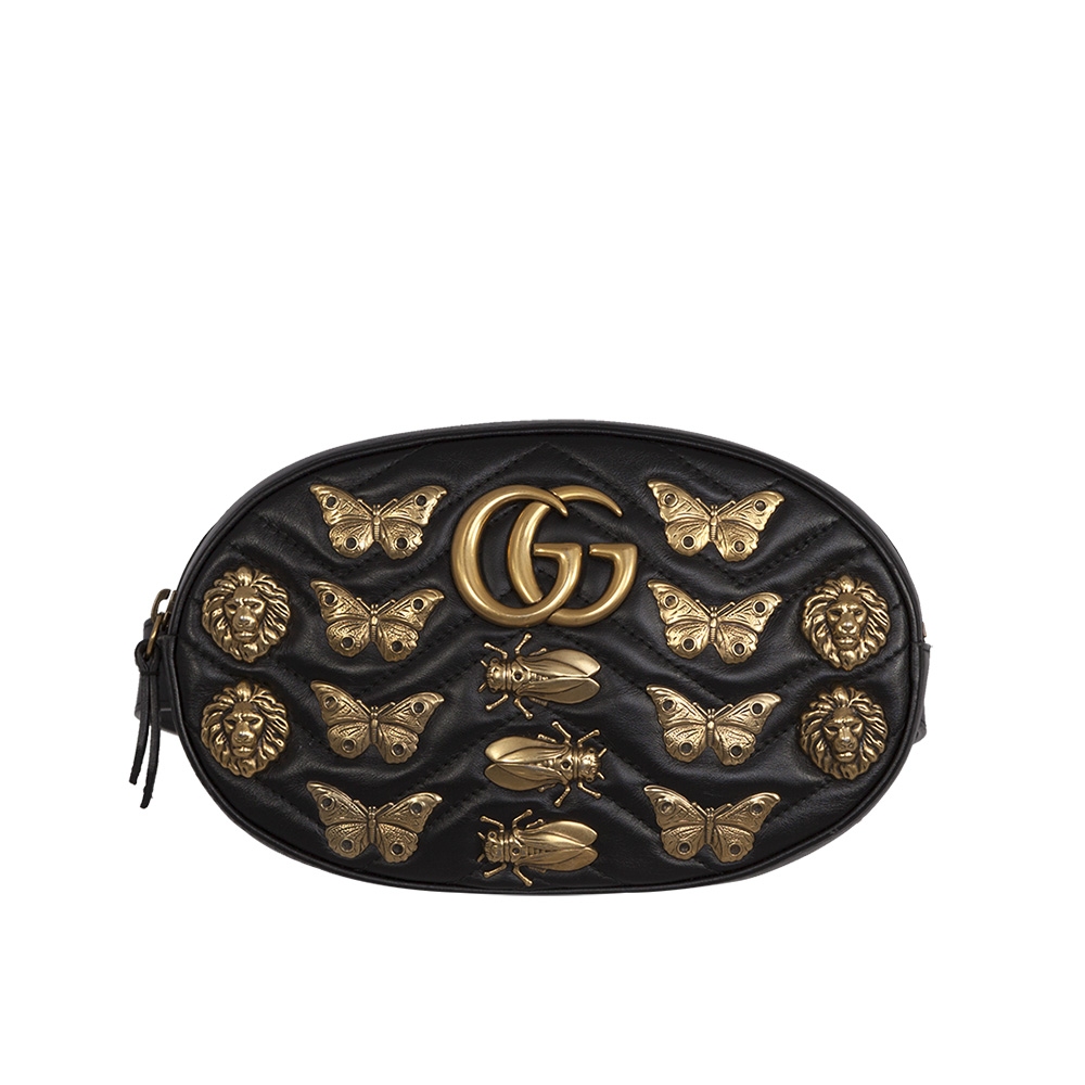 Gucci Ri Onera Gg Marmont Animal Stud 85 - de Bolsos