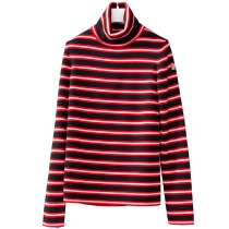 Moncler Jersey Rayas Azul y Rojo T S