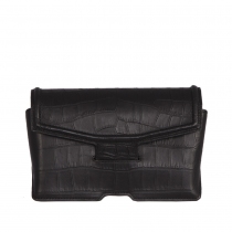 Alexander Wang Bolso Clutch Negro Croc
