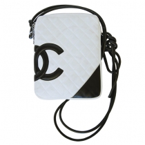Chanel Cambon Messenger blanco