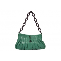 DKNY bolso de cadena verde