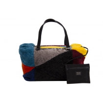 Fendi Bauletto Mouton Multicolor