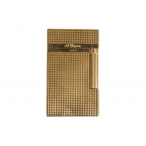 Dupont Mechero Ligne Diamante Oro