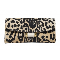 YSL Leopard Muse Clutch