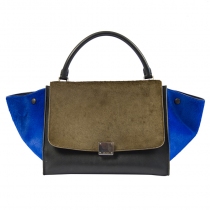 Celine Trapeze Medium Tricolor