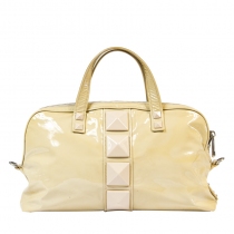 Marc Jacobs Bolso Beige Charol