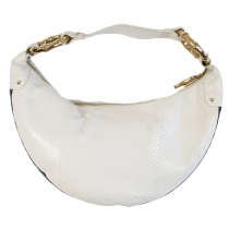 Gucci Bolso Pitón Blanco