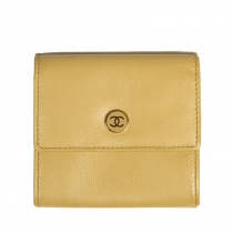 Chanel Cartera Monedero Beige