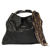 Gucci Horsebit Hobo Python