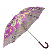 Etro Paraguas Morado Paisley