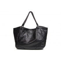 Prada Bolso Negro Metalizado