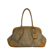 Prada Bowler Jacquard Beige