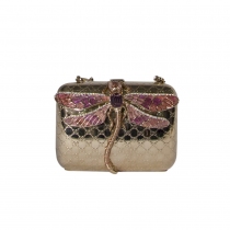 Gucci Clutch Minaudiere Dragonfly