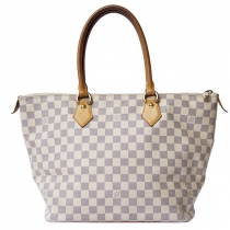 LV Bolso Saleya MM Damier Azur