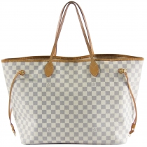 LV Neverfull GM Damier Azur