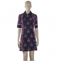 Fendi Vestido Flores T 38