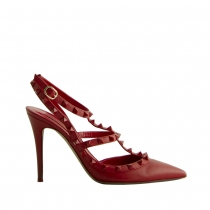 Valentino Zapatos Rockstud Rojos T 40