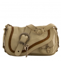 Dior Saddle Gaucho Blanco