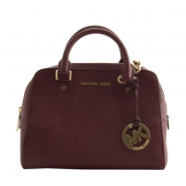 Michael Kors Jet Set Satchel Burdeos