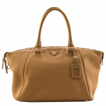 Prada Bolso Satchel Camel