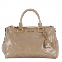 Miu Miu Bolso Bauletto Beige