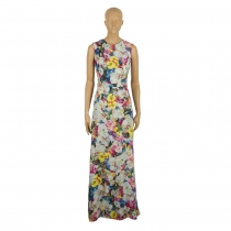 Erdem Vestido Largo Floral T 38