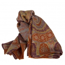 Etro Pañuelo Paisley Ocres