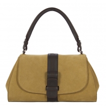 Loewe Bolso de Hombro Ante-Oro