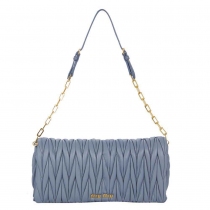 Miu Miu Bolso Matelassé Azul