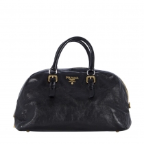 Prada Bolso Bowler Negro