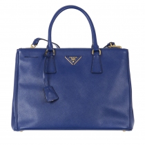 Prada Bolso Saffiano Galleria Azul