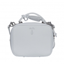 Mark Cross Bolso Laura Mini Blanco