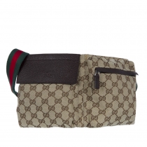 Gucci Pochete con Cinturón Canvas