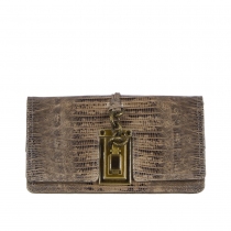 Bottega Veneta Clutch Lizard Antique