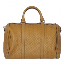 Gucci Bolso Boston Guccissima Ocre