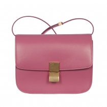 Celine Bolso Box Mediano Rosa